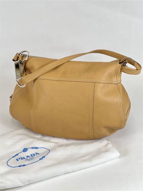 prada tasche beige leder|Prada tasche damen.